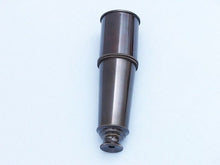 Load image into Gallery viewer, Deluxe Class Oil Rubbed Bronze Antique Admiral&#39;s Spyglass Telescope 27&quot; with Rosewood Box