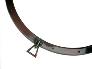 Deluxe Class Antique Copper Decorative Ship Porthole Mirror 30""
