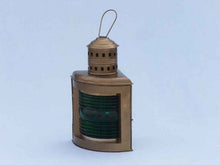 Load image into Gallery viewer, Antique Brass Port And Starboard Oil Lantern 17