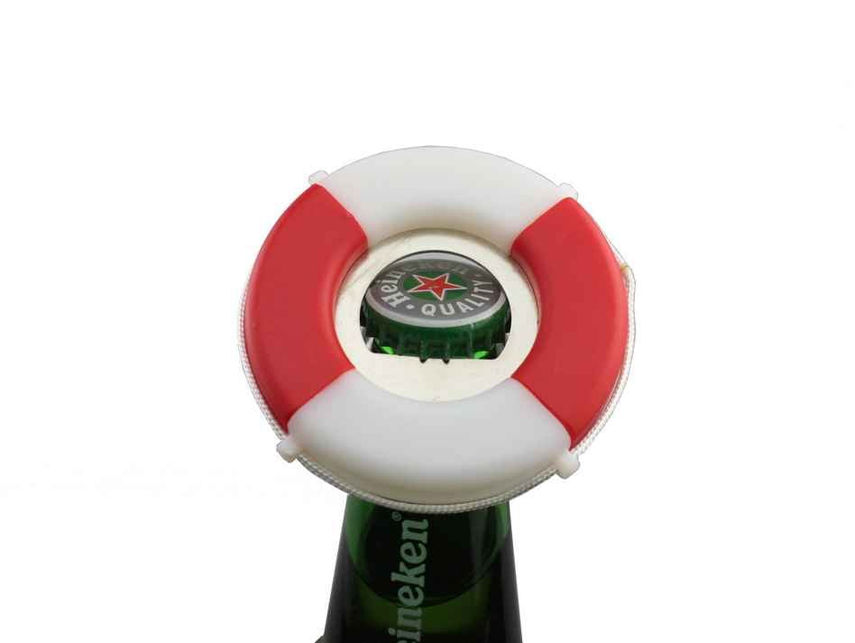Red Lifering Bottle Opener 3"