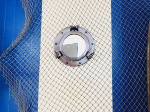Antique Copper Deluxe Class Porthole Mirror 8''