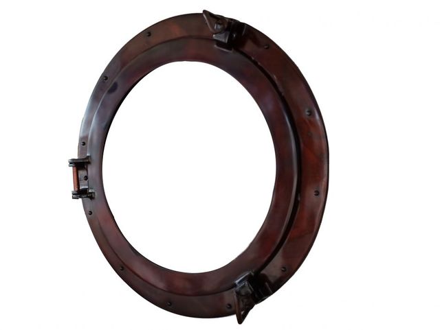Antique Copper Decorative Ship Porthole Window 20"