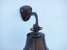 Load image into Gallery viewer, Bronze Hanging Ship&#39;s Bell 6&quot;