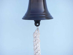 Bronze Hanging Ship's Bell 6"