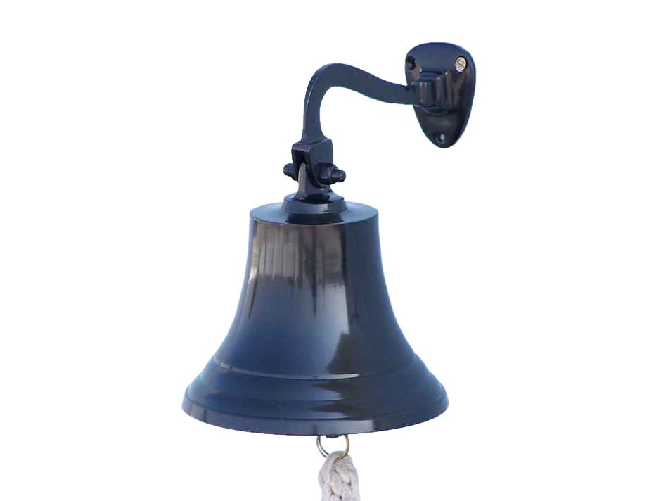 Oil Rubbed Bronze Hanging Ship's Bell 9