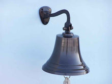Load image into Gallery viewer, Bronze Hanging Ship&#39;s Bell 9&quot;