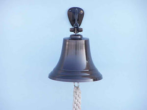 Bronze Hanging Ship's Bell 9"
