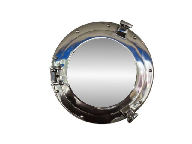 Chrome Decorative Ship Porthole Mirror 12