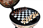 Load image into Gallery viewer, White Globe 13 inches with chess holder