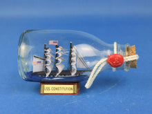Load image into Gallery viewer, USS Constitution Model Ship in a Glass Bottle 5&quot;&quot;