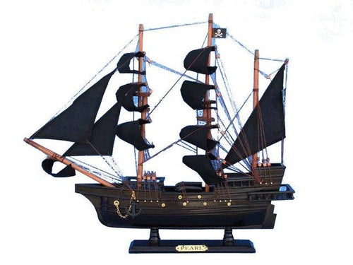 Wooden Edward England's Pearl Model Pirate Ship 20