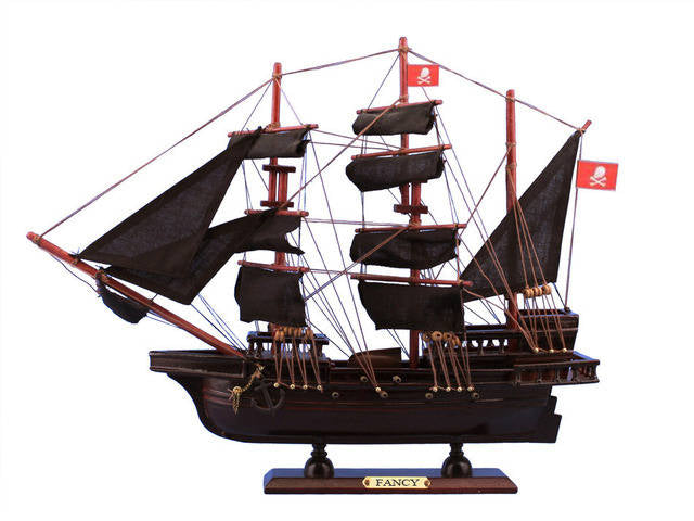 Wooden Henry Avery's The Fancy Model Pirate Ship 20