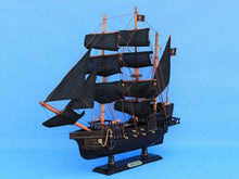Load image into Gallery viewer, Wooden Ed Low&#39;s Rose Pink Model Pirate Ship 20&quot;&quot;