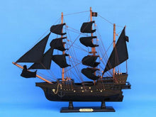 Load image into Gallery viewer, Wooden Ed Low&#39;s Rose Pink Model Pirate Ship 20&quot;&quot;
