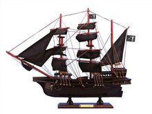 Load image into Gallery viewer, Wooden Blackbeard&#39;s Queen Anne&#39;s Revenge Model Pirate Ship 15