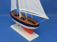 Load image into Gallery viewer, Wooden American Sailer Model Sailboat Decoration 17&quot;&quot;