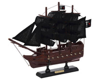 Load image into Gallery viewer, Wooden Blackbeards Queen Annes Revenge Black Sails Model Pirate Ship 12&quot;&quot;