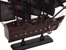 Load image into Gallery viewer, Wooden Blackbeards Queen Annes Revenge Black Sails Model Pirate Ship 12&quot;&quot;