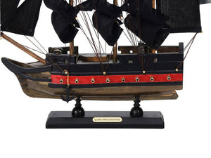 Wooden Blackbeards Queen Annes Revenge Black Sails Limited Model Pirate Ship 12""
