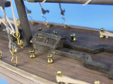 Load image into Gallery viewer, Wooden Rustic Columbia Model Sailboat Decoration Limited 30&quot;&quot;