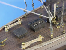 Load image into Gallery viewer, Wooden Rustic Columbia Model Sailboat Decoration Limited 30&quot;&quot;