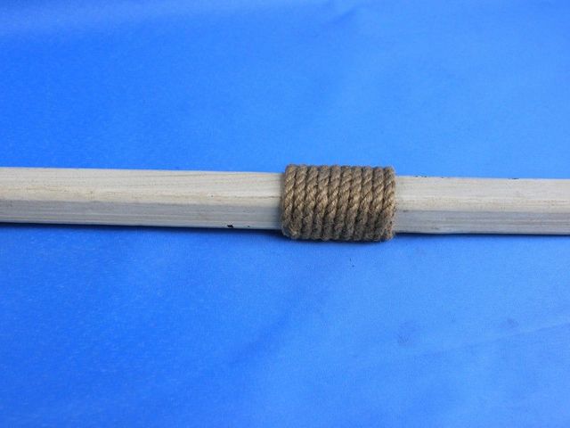 Wooden Huxley Decorative Squared Rowing Boat Oar with Hooks 50