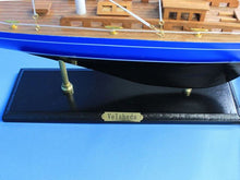 Load image into Gallery viewer, Wooden Velsheda Model Sailboat Decoration 35&quot;&quot;