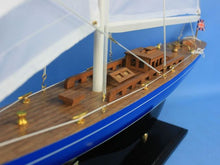 Load image into Gallery viewer, Wooden Velsheda Model Sailboat Decoration 35&quot;&quot;