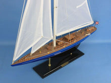 Load image into Gallery viewer, Wooden Velsheda Model Sailboat Decoration 35&quot;&quot;