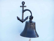 Load image into Gallery viewer, Oil Rubbed Bronze Hanging Anchor Bell 12&quot;&quot;