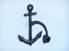 Load image into Gallery viewer, Oil Rubbed Bronze Hanging Anchor Bell 12&quot;&quot;