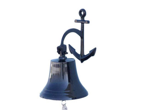 Oil Rubbed Bronze Hanging Anchor Bell 12