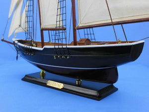 Wooden Bluenose Model Sailboat Decoration 24"