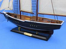 Load image into Gallery viewer, Wooden Bluenose Model Sailboat Decoration 24&quot;