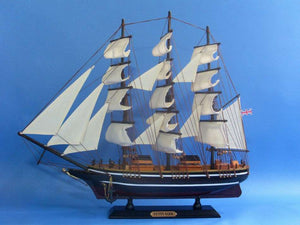 Wooden Cutty Sark Tall Model Clipper Ship 24"