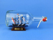 Load image into Gallery viewer, Santa Maria Model Ship in a Glass Bottle 9&quot;&quot;