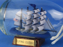 Load image into Gallery viewer, Flying Cloud Model Ship in a Glass Bottle 5&quot;&quot;