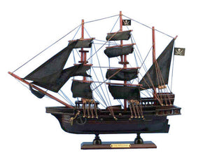Wooden Calico Jack's The William Model Pirate Ship 20""