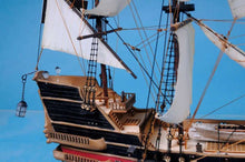 Load image into Gallery viewer, Calico Jack&#39;s The William Model Pirate Ship 36&quot; - White Sails