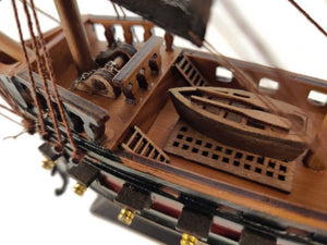 Wooden Calico Jack's The William Black Sails Limited Model Pirate Ship 15"