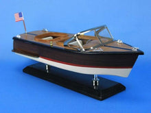 Load image into Gallery viewer, Wooden Chris Craft Runabout Model Speedboat 14&quot;&quot;