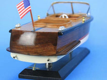Load image into Gallery viewer, Wooden Chris Craft Runabout Model Speedboat 14&quot;&quot;