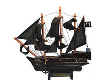 Load image into Gallery viewer, Wooden Black Bart&#39;s Royal Fortune Model Pirate Ship 7&quot;&quot;
