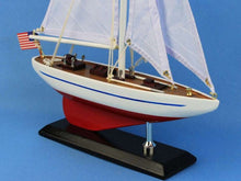 Load image into Gallery viewer, Wooden Ranger Model Sailboat Decoration 16&quot;&quot;