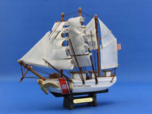Load image into Gallery viewer, Wooden United States Coast Guard USCG Eagle Model Ship 7&quot;