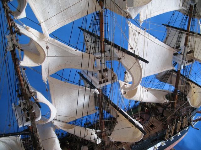 USS Constitution Limited Tall Model Ship 38"