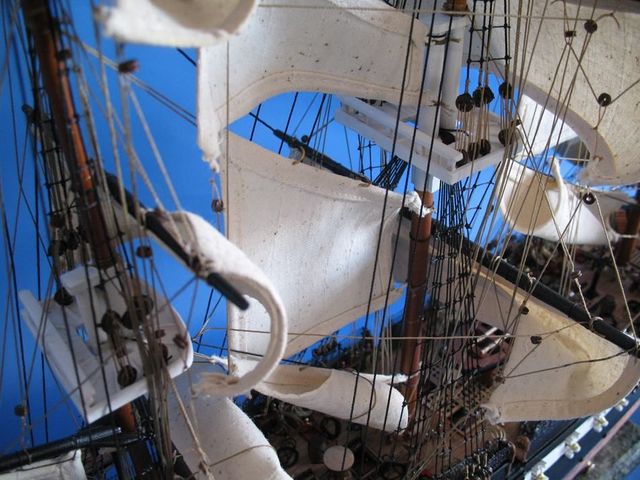 USS Constitution Limited Tall Model Ship 38"