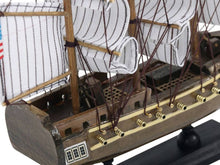 Load image into Gallery viewer, Wooden USS Constitution Tall Ship Model 12&#39;&#39;