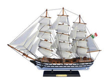 Load image into Gallery viewer, Wooden Amerigo Vespucci 24&quot;&quot; Tall Model Ship
