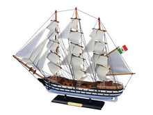 Load image into Gallery viewer, Wooden Amerigo Vespucci 24&quot;&quot; Tall Model Ship